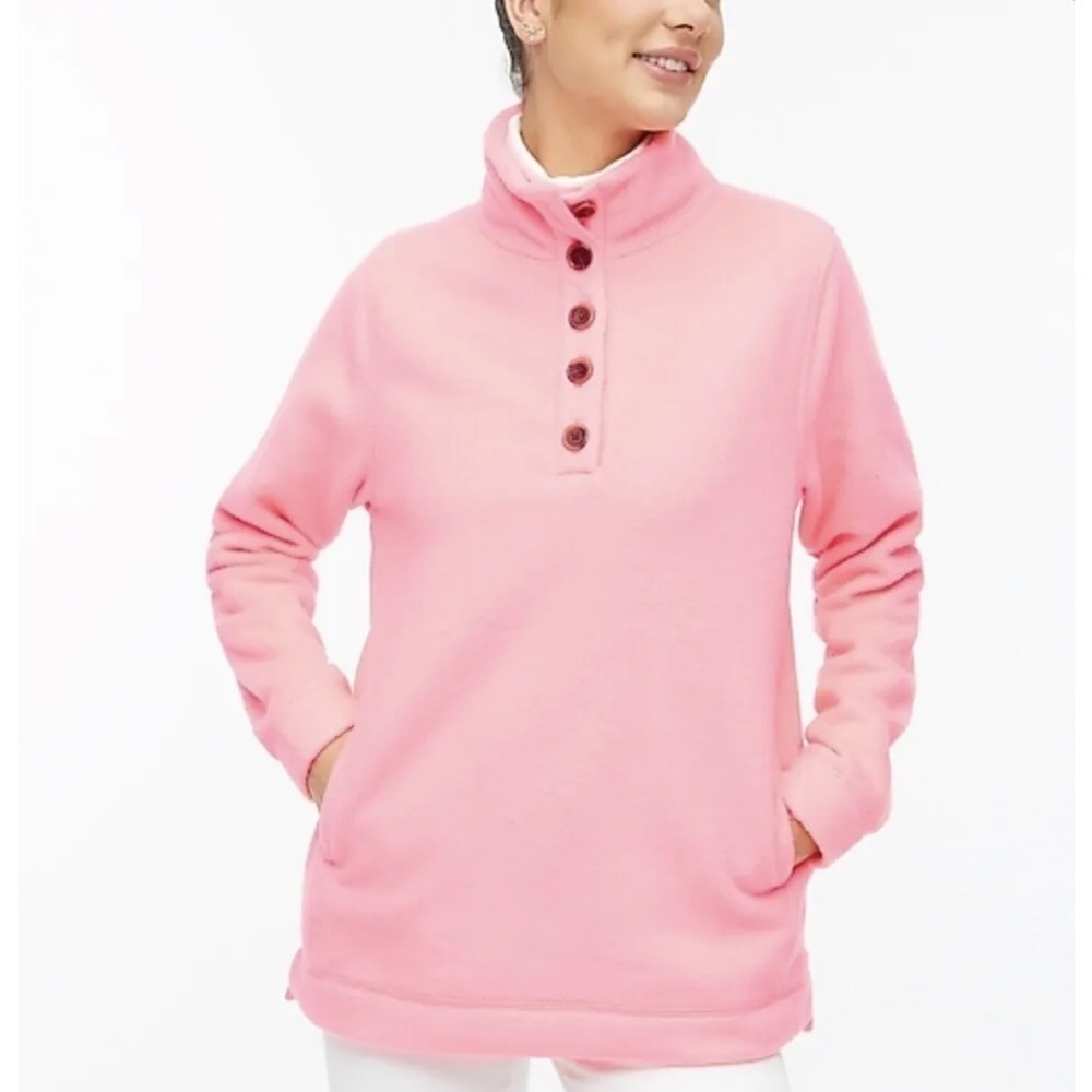 J. Crew Pink Pullover Sweatshirt s2.